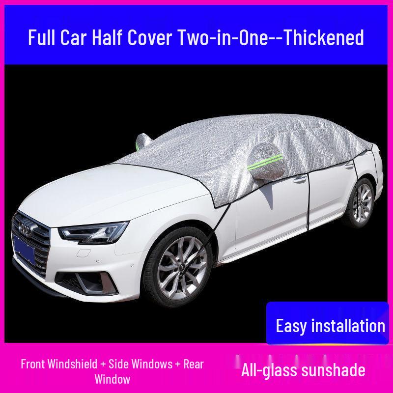 Car Windshield Snow Cover: Anti-freeze, Rainproof, Snowproof, Sunshade, and Heat Insulation