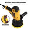 3700rpm 6 Speed Auto Electric Car Polisher Waxing Machine Polish Adjustable Sanding Waxing Tool Car New