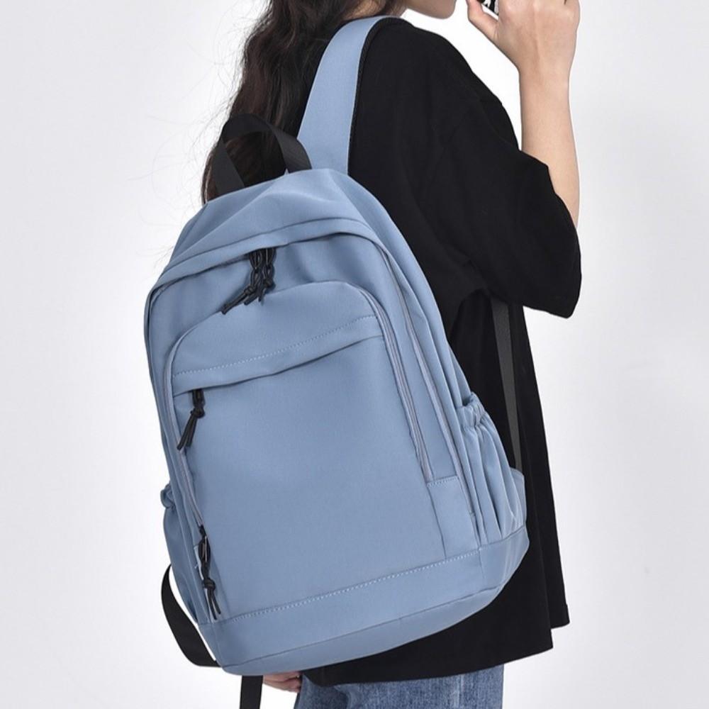 Waterproof Laptop Backpack Large Capacity Travel Knapsack Durable Student School Bag  Unisex