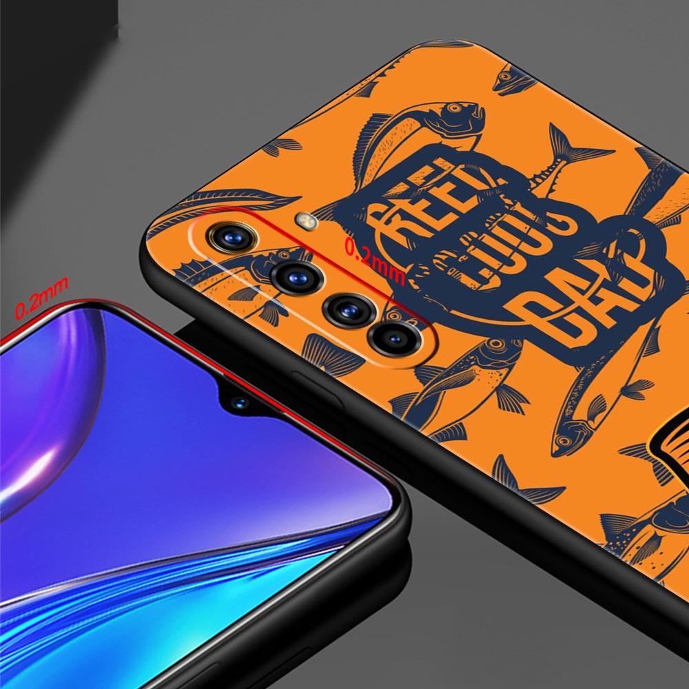 Hunting Fishing Man Soft TPU For Realme 13 12 11 10 9 Pro Plus GT3 GT2 C21 C25 C35 C53 C55 C67 Pro 5G Phone Case Cover Funda Bag