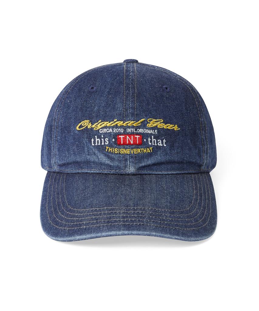 THISISNEVERTHAT Original Gear Denim Cap Indigo