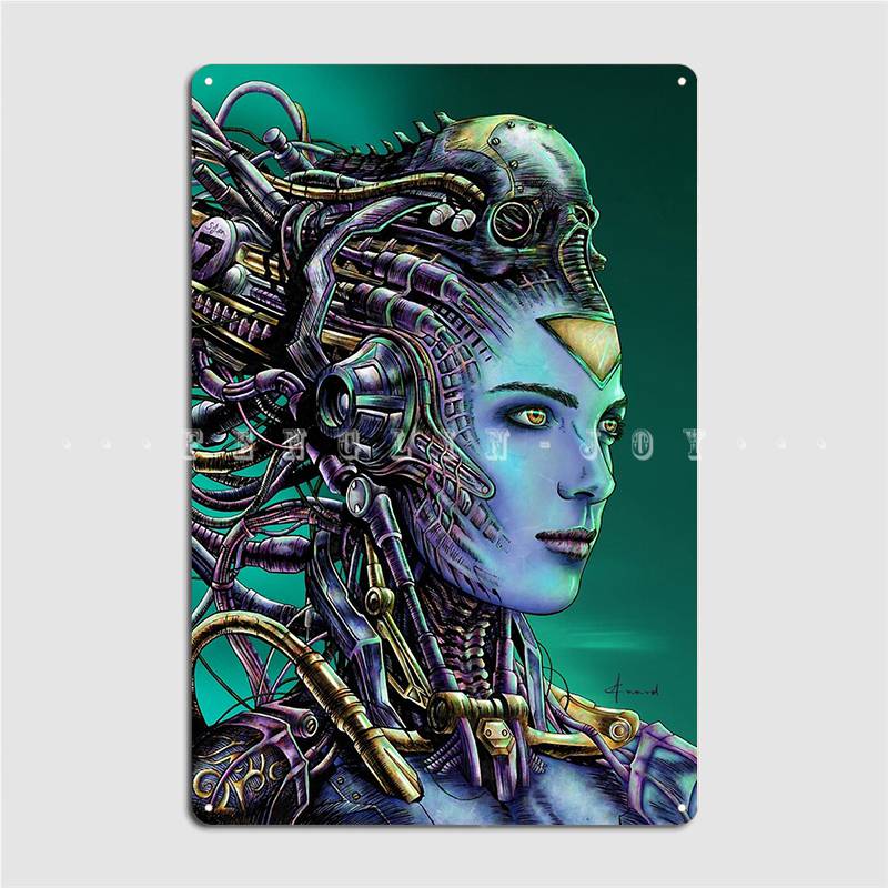 

Панк Женщина Металлическая Вывеска Пещера Паб Персонализированный Кино Гостиная Настенный Декор Оловянная Вывеска Плакаты 20x30cm