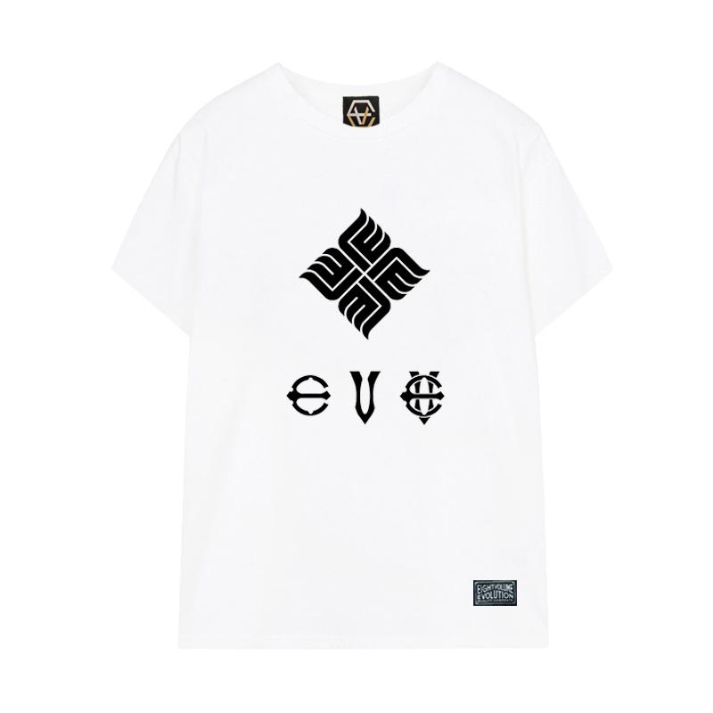 Eight Volume Ev New Emblem White Tee White/M