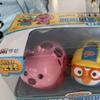 Youngjin Toy Pororo Baby Ball Mini Car 3-Piece Set (Pororo + Rupee + Crong)