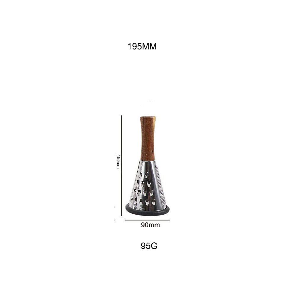 

Triple Function Parmesan Shaver Wood Handle Vegetables Cheese Grater Kitchen Tools 19.5cm
