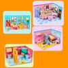 3D Stereo Puzzle Kitchen Bedroom Living Room Bathroom Model Handmade Craft Diy Educational Toys Gift For Children Christmas Gift
