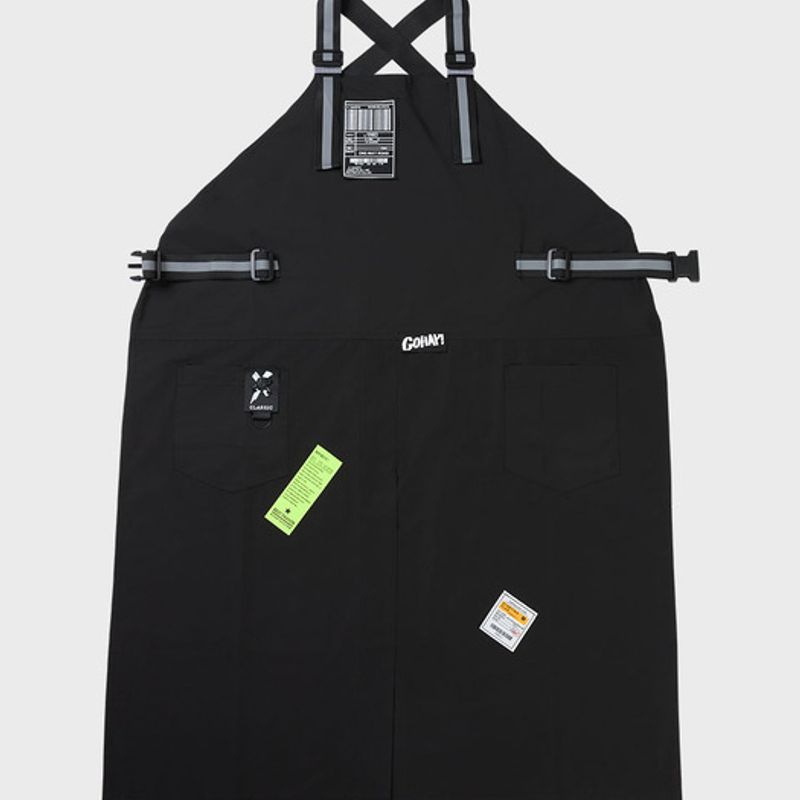 SOODAL COMPANY Black Punk Apron