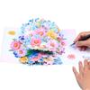 Intricate Handmade 3D Daisy Card Bright Daisies 3D Surprise Card Greeting Card for Birthday Christmas Mother Day