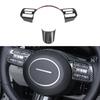 2PCS Car Steering Wheel Switch Button Trim Panel Frame Cover For Hyundai Tuscon NX4 2025 LHD RHD