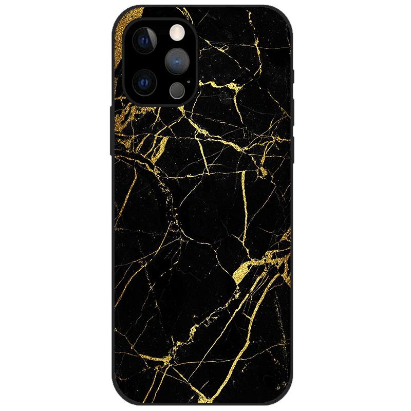 For iPhone 12 Pro Case iPhone12 Pro Bumper Silicon TPU Soft Phone Cover For iPhone 12 Pro Max / 12 Mini Case Cartoon Funda 12Pro