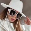 Square Sunglasses Women Oversized Sunglasses Women High Quality Women Bicycling Travelling Eyewear Big Frame Shades