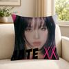 Kpop YYENA Cushion Cover Soft Short Plush SkinFriendly Cushion Case for MultiScene Use