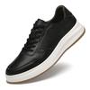 Cow Genuine Leather Platform Skateboarding Shoes Men Trainers Skate Board Shoes Flat Sneakers Thick Sole Sports Casual Shoes