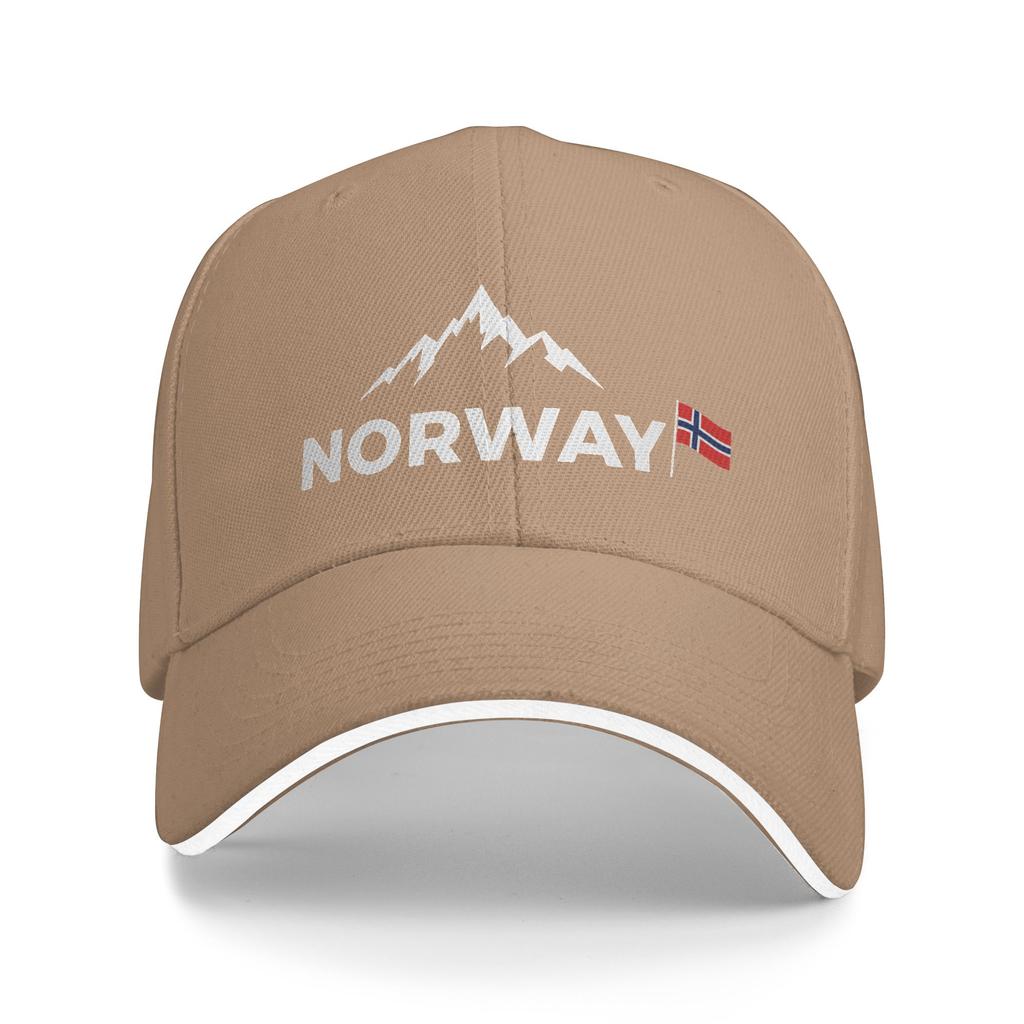 Jarní ležérní baseballová čepice Norsko Lov Kempování Trucker čepice Pro Unisex Dospělé Dropshipping Klasická Snapback čepice