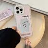 Mirror Cute Pink Cat Suitable for Apple 16 Mobile Phone Case IPhone 14 ProMax Cartoon 1213 Bracelet