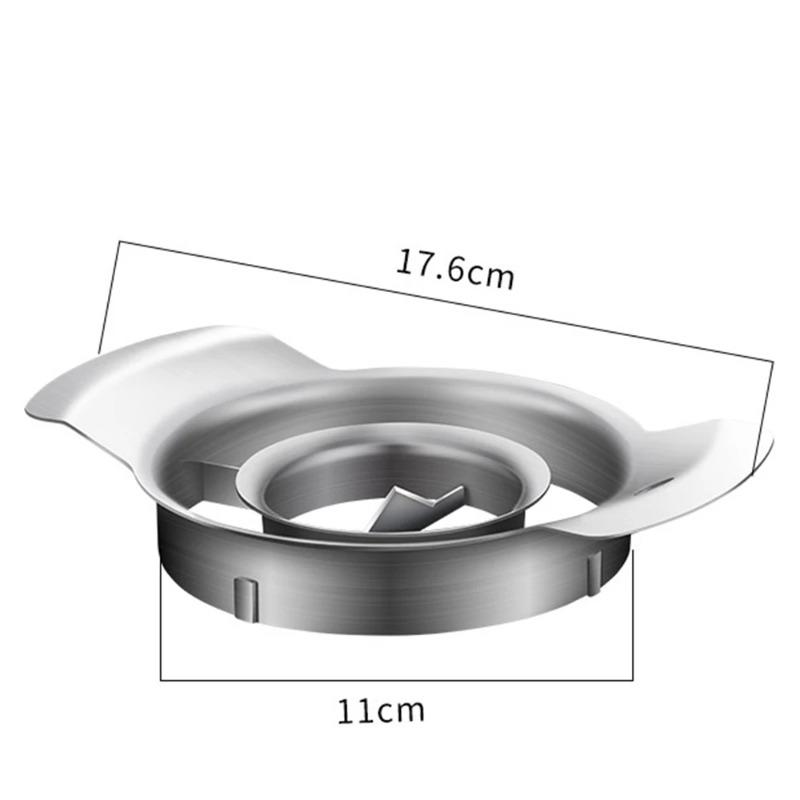 

1 шт., нержавеющая сталь, гранатовый очиститель, мякоть, кухонный инструмент для фруктов и овощей, быстрая овощечистка, устройство для удаления семян, кухонный аксессуар