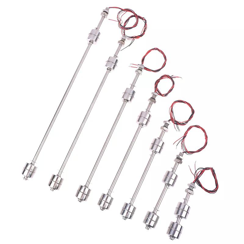 Double Balls Float Switch Stainless Steel Tank Pool Water Level Liquid Flow Sensor