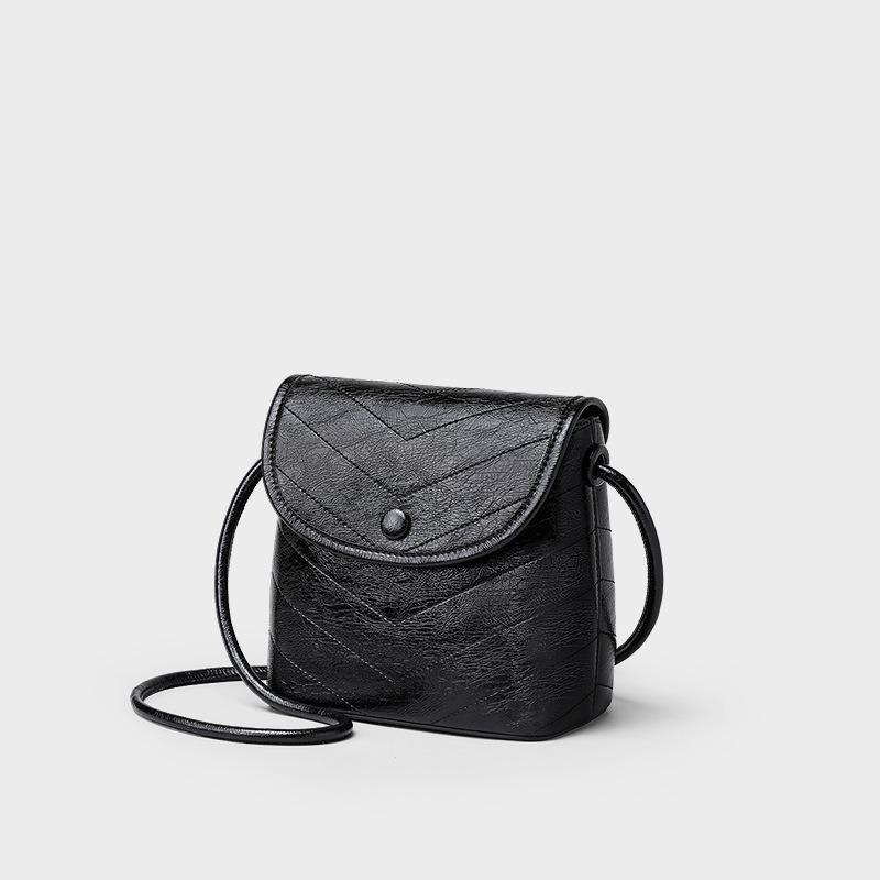 Bags Women's New Bucket Bags Shoulder Leather Women's Bags Crossbody Bags Mini Small Bags Mobile Phone Bags Bags