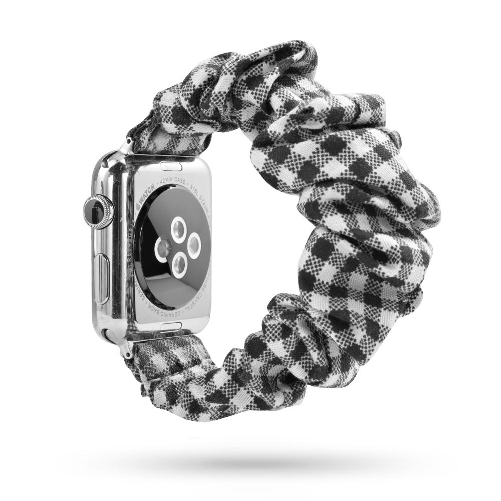 Scrunchie Strap for apple watch band 44mm 40mm 45mm 41mm 38mm 42mm 49mm correa bracelet iwatch series 4 5 6 3 SE 7 8 9 ultra 2