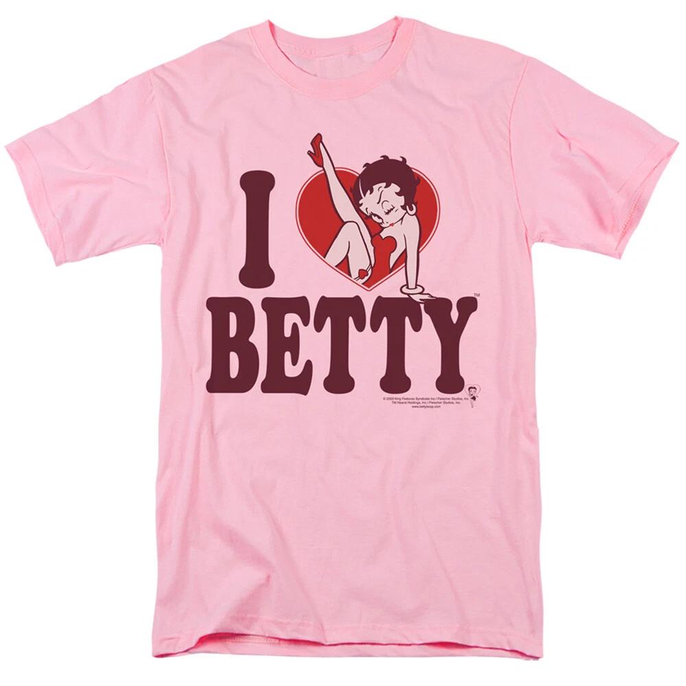 Betty Boop  I Heart Betty  T-Shirt - to 4X L