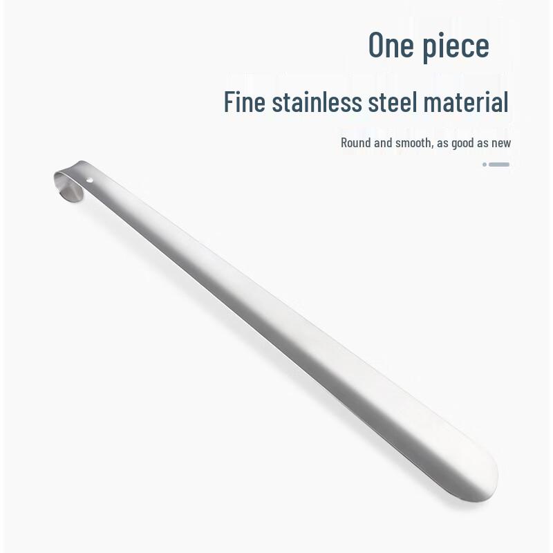 Stainless Steel Long-Handle Shoehorn