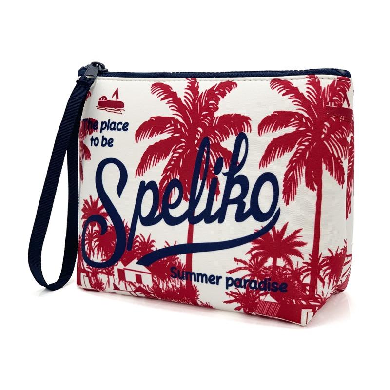 Bella borsa da donna borsa portaoggetti da donna portatile borsa da toilette materiale per immersioni borsa per cosmetici impermeabile