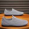 Herrenschuhe Sommer Fliegengewebtes Mesh Sportlich Lässig Dünnsohlige Meshschuhe Herren Arbeit Weichsohlige Leichte Freizeitschuhe