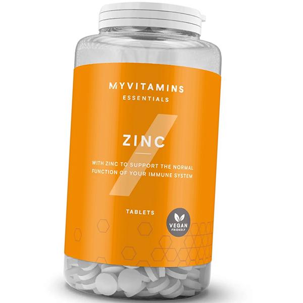 Цинк с Витамином С, Zinc, MyProtein  90таб (36121006)