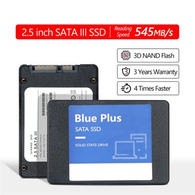 64/128/256GB SATA 3 2.5-inch SSD Speed Up To 545MB/s Read 530MB/s Write PC Desktop Laptop Internal Solid State Drive Computer Accessories