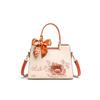 New Autumn and Winter Genuine Leather Women's Bag Chinese Style and Elegant Middle-aged Embroidered Shoulder Mother Bag