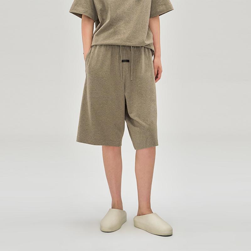 Fear Of God Essentials Basketball Jersey Short Homestead Heather Men shorts 160SP254613F