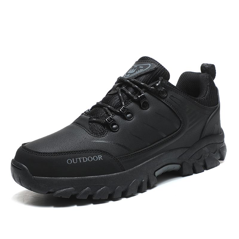 Hiking Shoes Men Outdoor Lace-up Anti-slip Wear-resistant Low-top Shoes Men Shock-absorbing Breathable Casual Sports Shoes Men