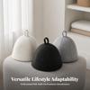 3 Pieces Felt Sauna Hat Reusable Cap with Hanging Loop Lightweight