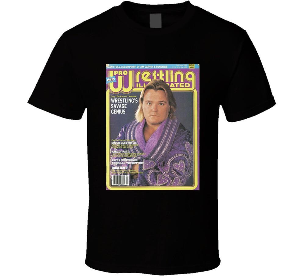 Wrestling Magazine Cover February 1984 Fan T Shirt Unisex T-Shirt L