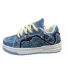 Fashion Women Shoes for Men Tennis Retro Denim Punk Skateboard Shoes Fashion Male Sneakers Couple Outdoor Gym Sport Running Casual Shoe