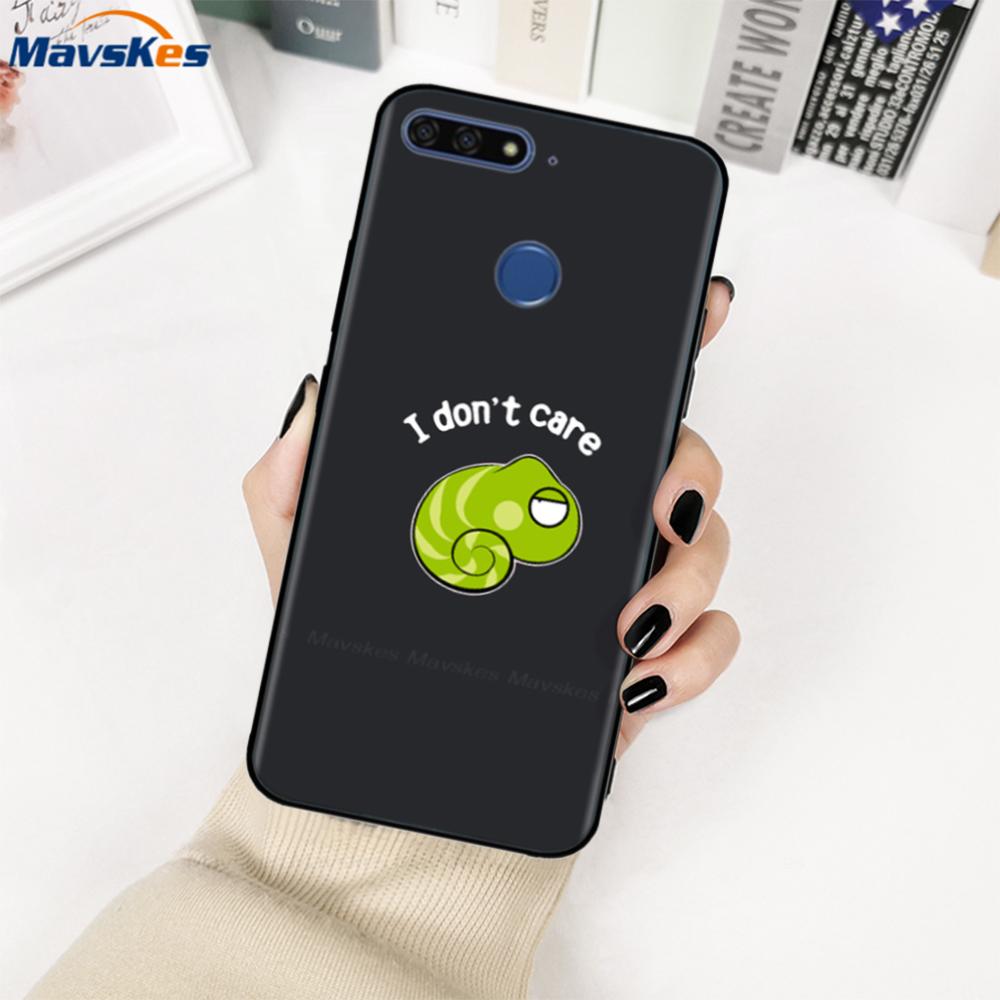 Honor 7A Pro Case Silicone Case For Huawei Y6 Prime 2018 Cover Soft TPU Mobile Phone Bags For Huawei Honor 7C RU 5.7inch Fundas