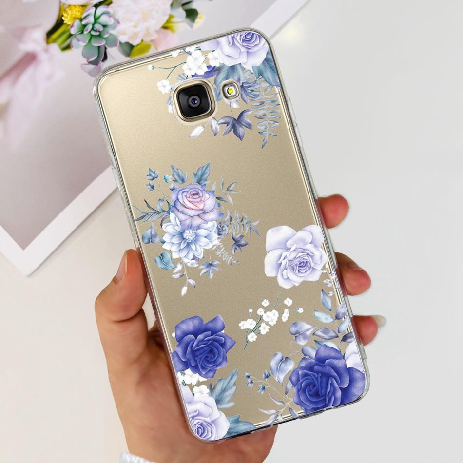 Pour Samsung Galaxy A5 2016 Coque Samsung A5 2017 2015 A500F A520F SM-A510F Impression Élégante Silicone Souple TPU Coque Arrière de Téléphone