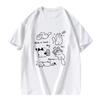 American Cat Heavyweight Short Sleeve T-shirt for Women 2024 New Summer Trend Half Sleeves Fashion Brand Design Loose Top