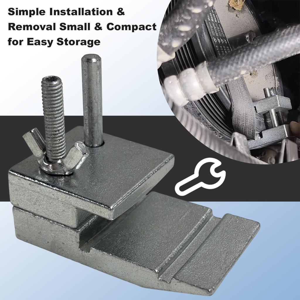 59350 Stretch Belt Installer Quick Secure Tension Strap Installation Tool Ergonomic Belt Installer for Extra-Deep Double Pulleys