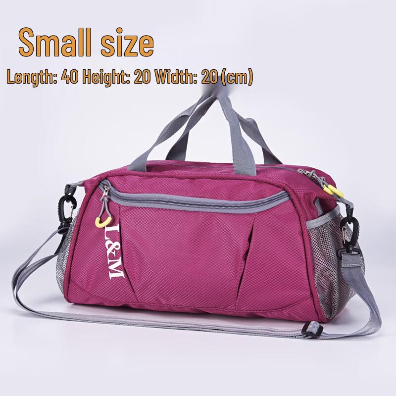 Foldable Large Capacity Dry/Wet Separation Gym Travel Bag