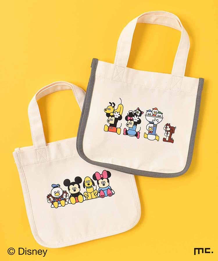 [Bleu Bleuet] Disney X Seiji Matsumoto Mini Tote Bag Lunch Bag (Collection)