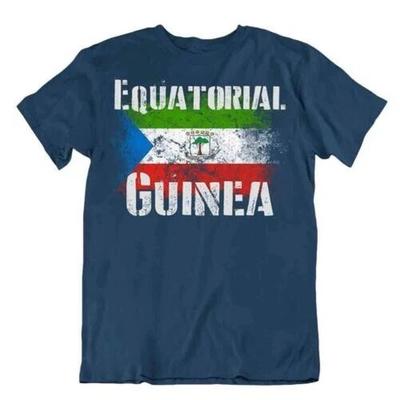 Equatorial Guinea Flag Tshirt T-shirt Tee Top City Map Mainland Silk Cotton Tree