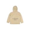 Adidas Originals Logo Patchwork Hooded Down Jacket Men Outerwear Khaki H66018