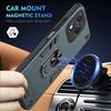 For Honor 400 Lite 5G Case Armor Shockproof Lens Protect Cases For Honor400 Lite Finger Ring Holder Magnetic Cover