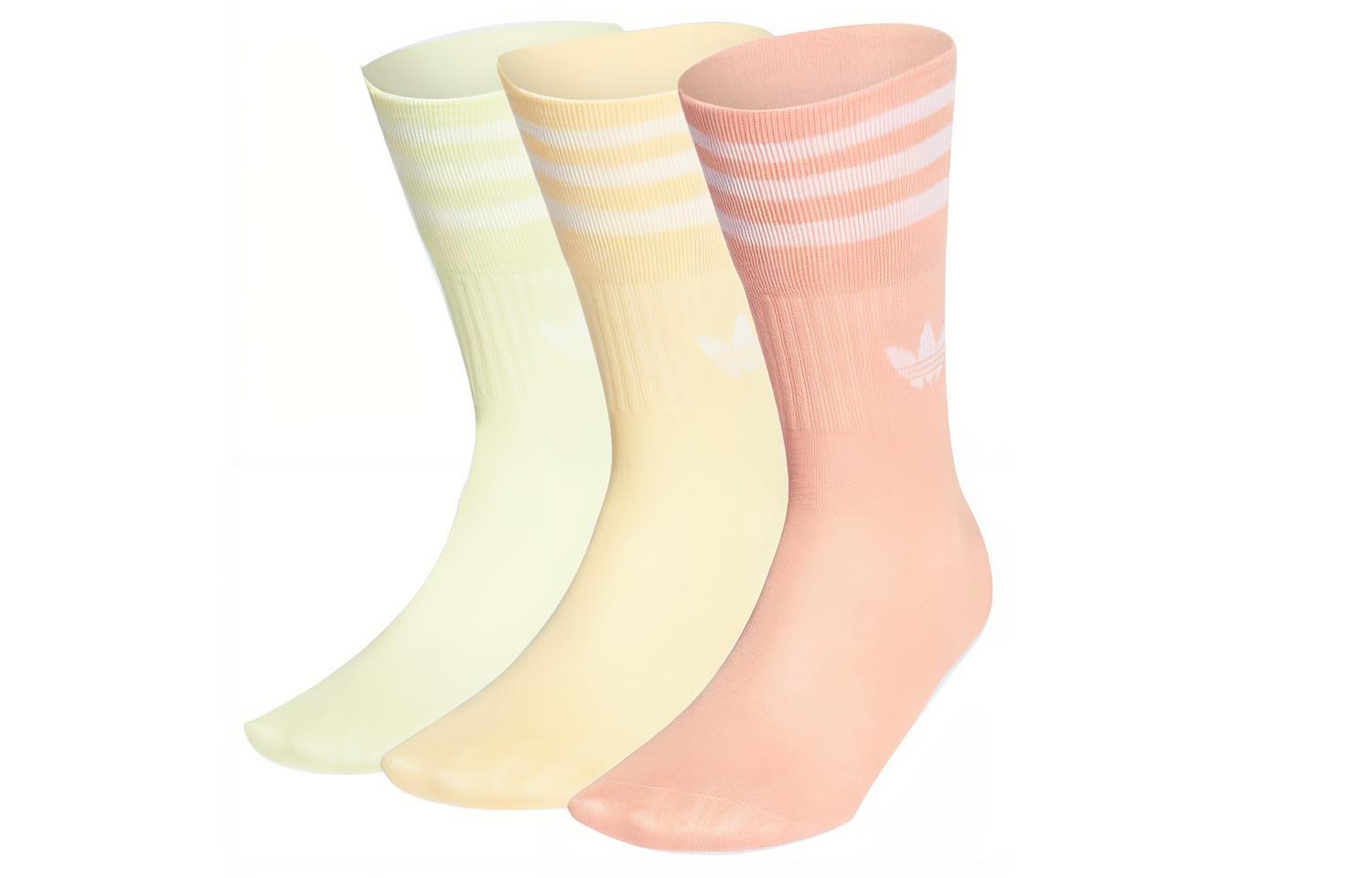 Adidas Originals Crew Socks Unisex 3 Pack HG5685 S