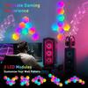 LED Hexagon Night Lights RGB Gaming Wall Light With Bluetooth APP Smart DIY Modular Panel Light For Wall Lighting Decor