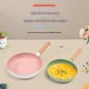 European-Style Non-Stick Flat-Bottom Maifan Stone Omelette Pan for Induction Cookers