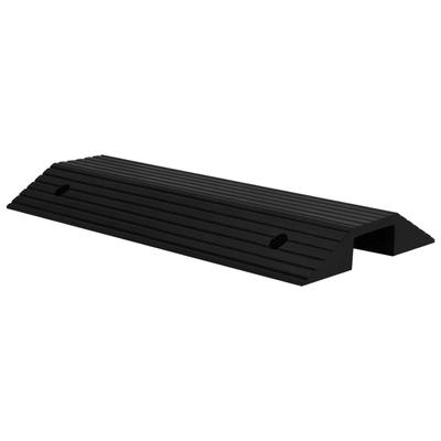 Vidaxl Threshold Ramp, 80X40X8 Cm, Rubber