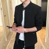 Men's New Jackets, Men's Korean Style Trendy Spring and Autumn Fashionable Handsome Tops, Versatile Solid Color Men's Jackets, Men's