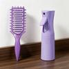 2 Pieces/set of Modeling Tool Set, with Spray Bottle and Hollow Comb, To Gently Comb Hair, Suitable for Home and Hair Salon Use
